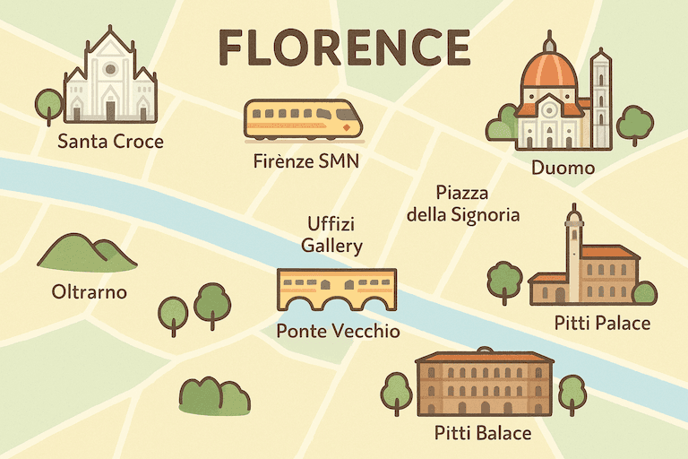 Florence map