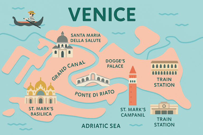Venice map