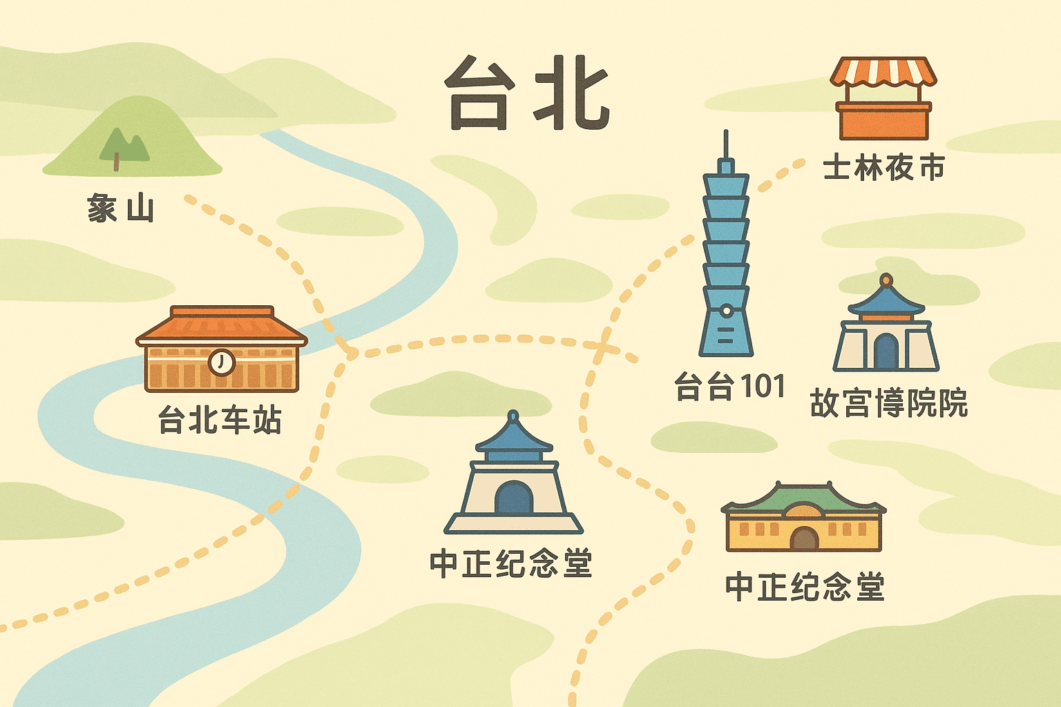 Taipei map