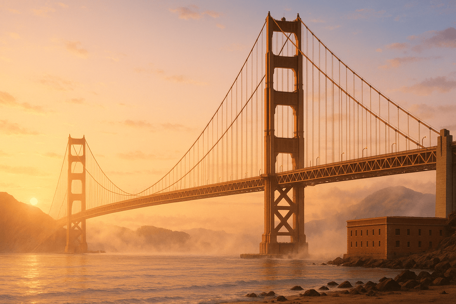San Francisco - Golden Gate Bridge
