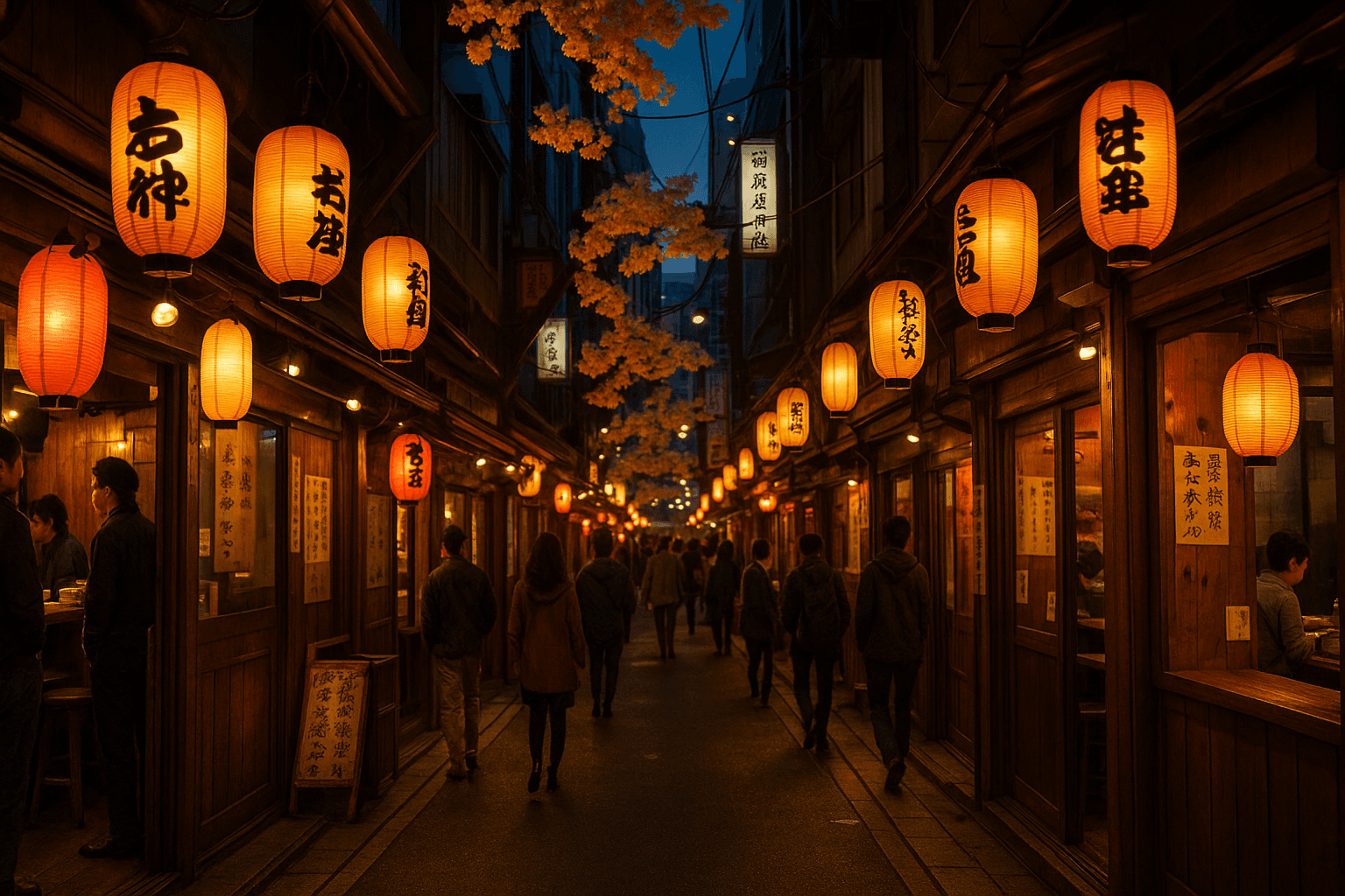 Omoide Yokocho Evening Stroll