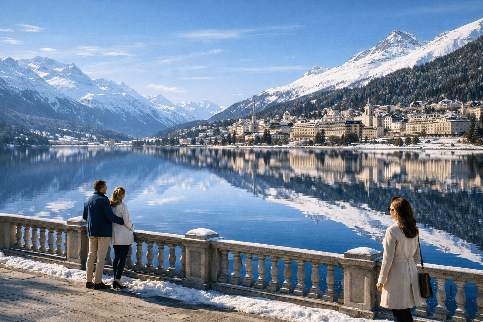 St Moritz Lakeside
