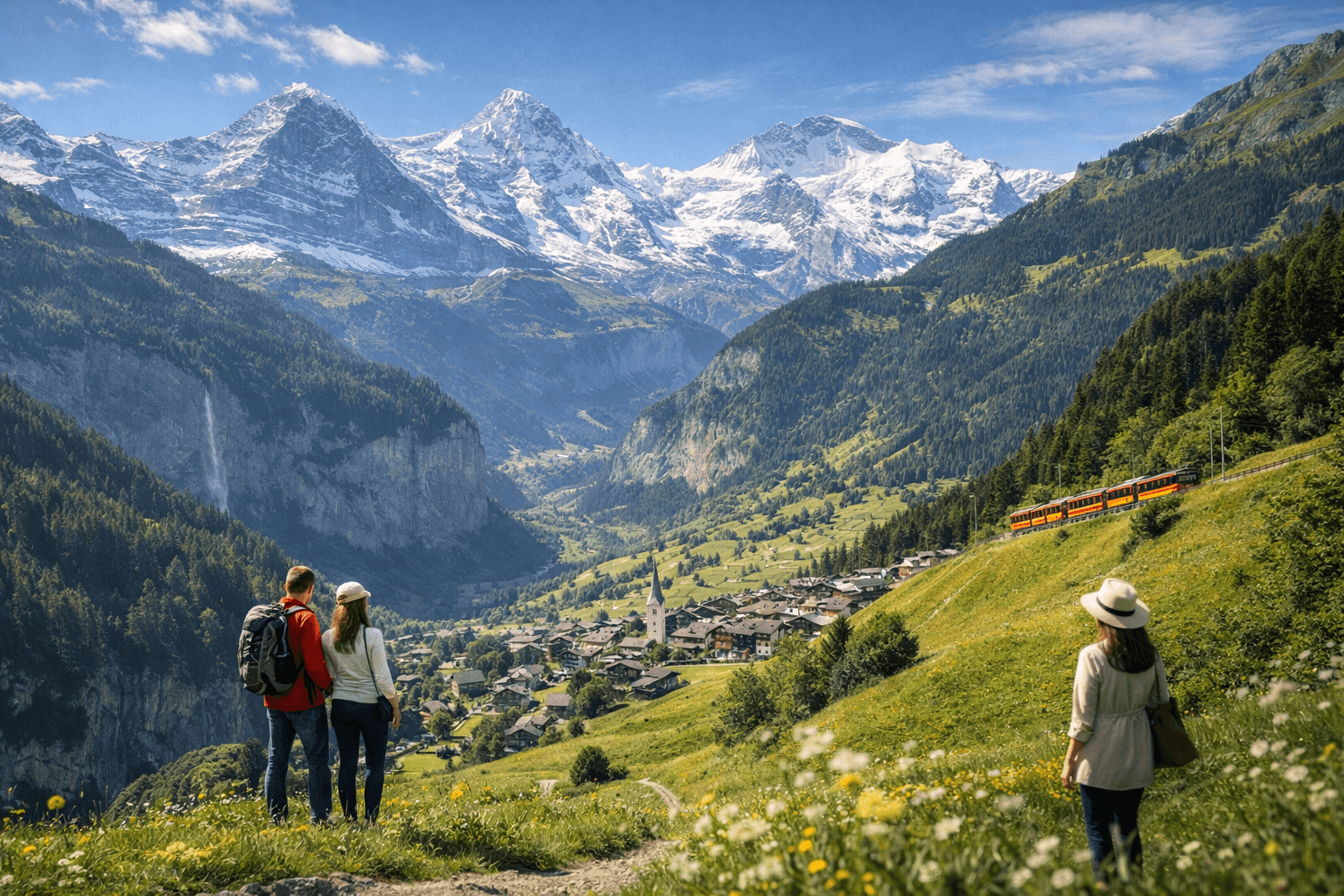 Jungfrau Region - Majestic Peaks n Alpine Wonder