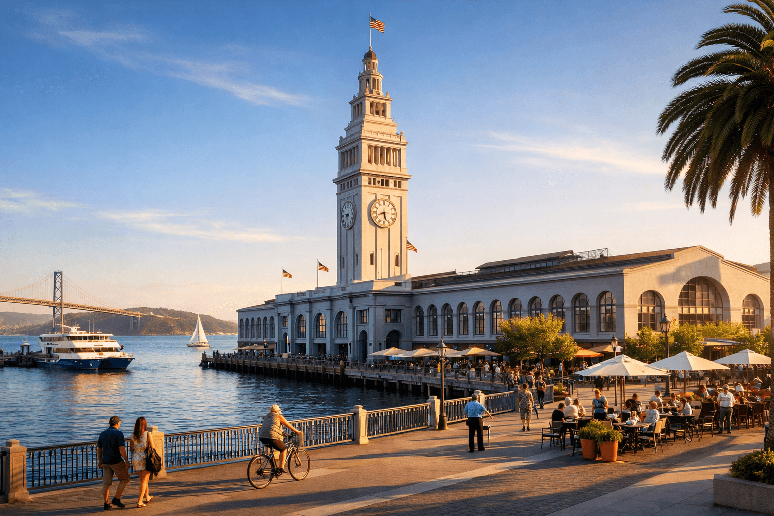 Ferry Building Golden Hour