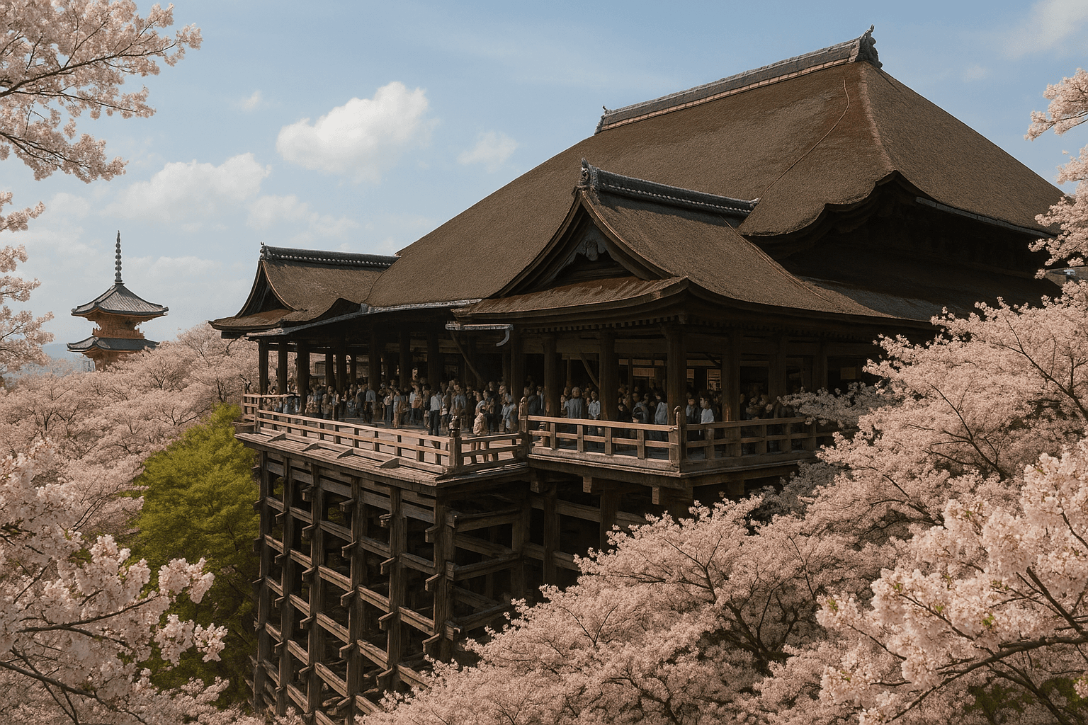 Kiyomizu-dera - Spring