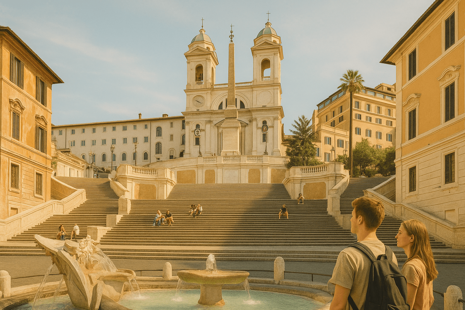 Spanish Steps Daylight