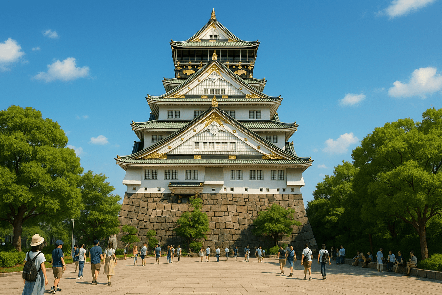 Osaka Castle - Main Keep