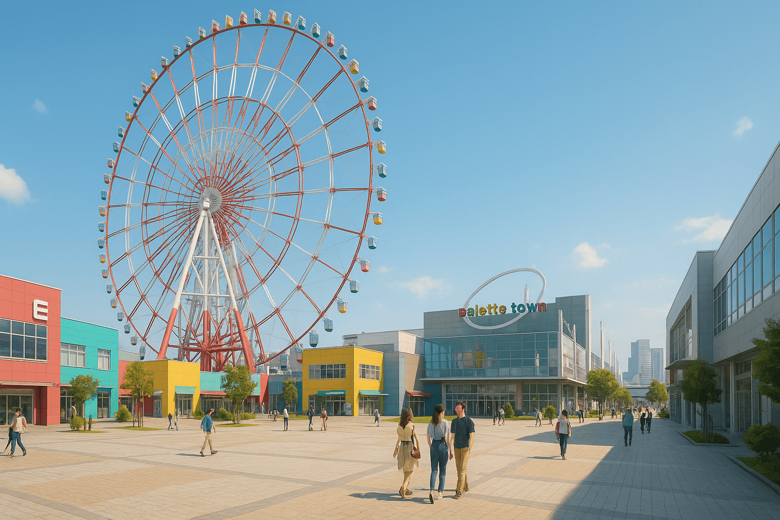 Odaiba Palette Town