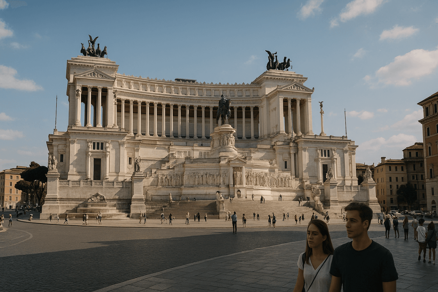 Piazza Venezia Vista