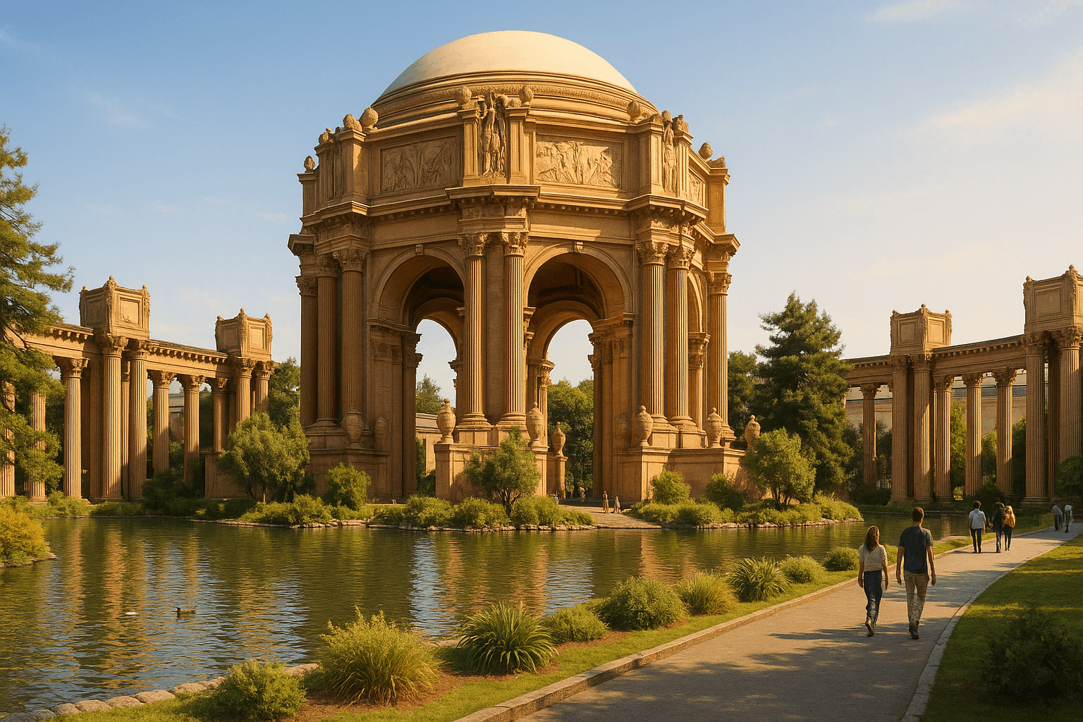 San Francisco - Palace Of Fine Arts