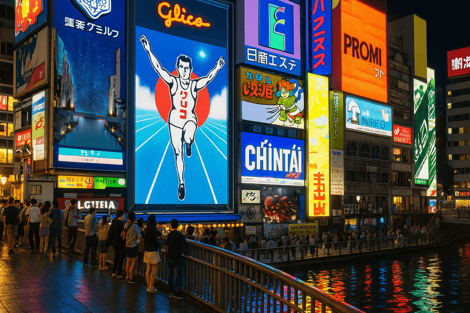 Dotonbori Osaka - The Glico Running Man