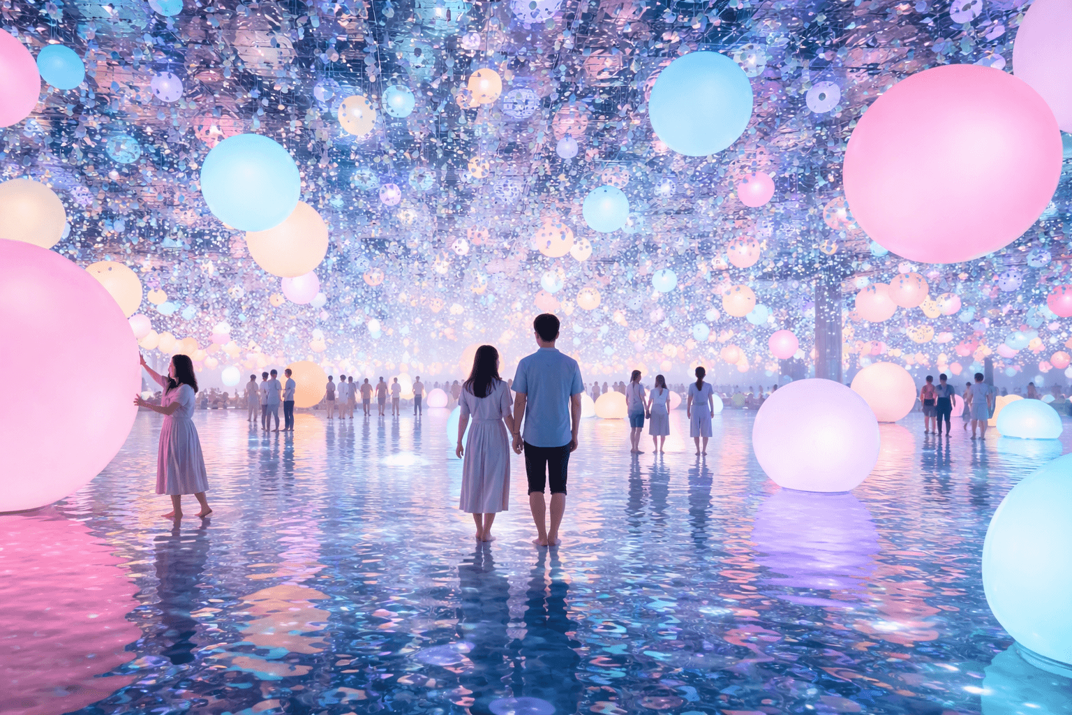 teamLab Planets Immersive Pastel Orb