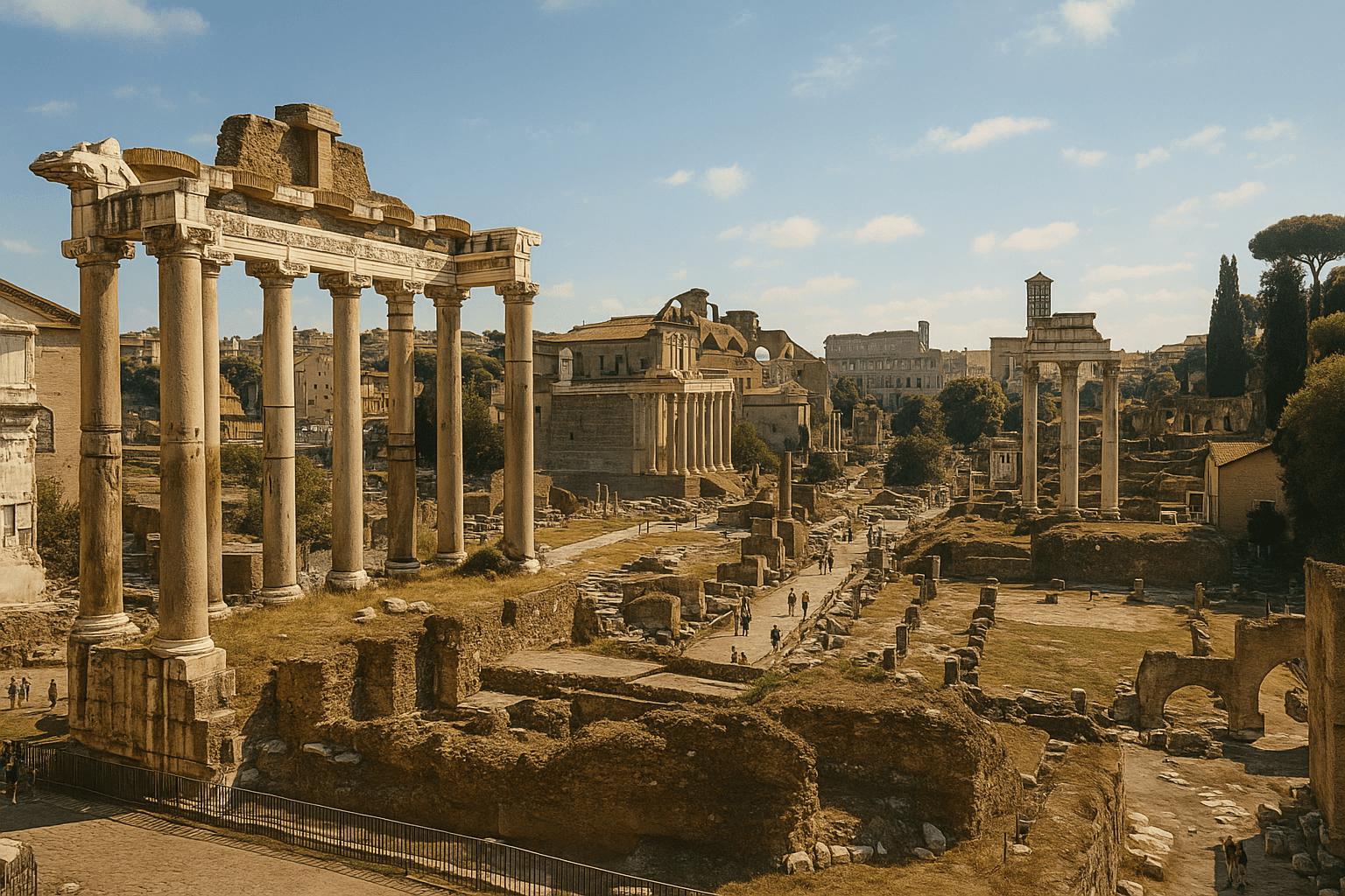 Roman Forum Daytime
