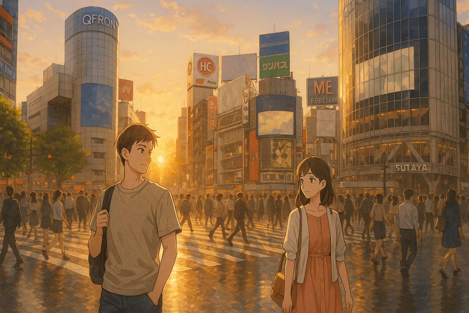 Tokyo - Shibuya Crossing