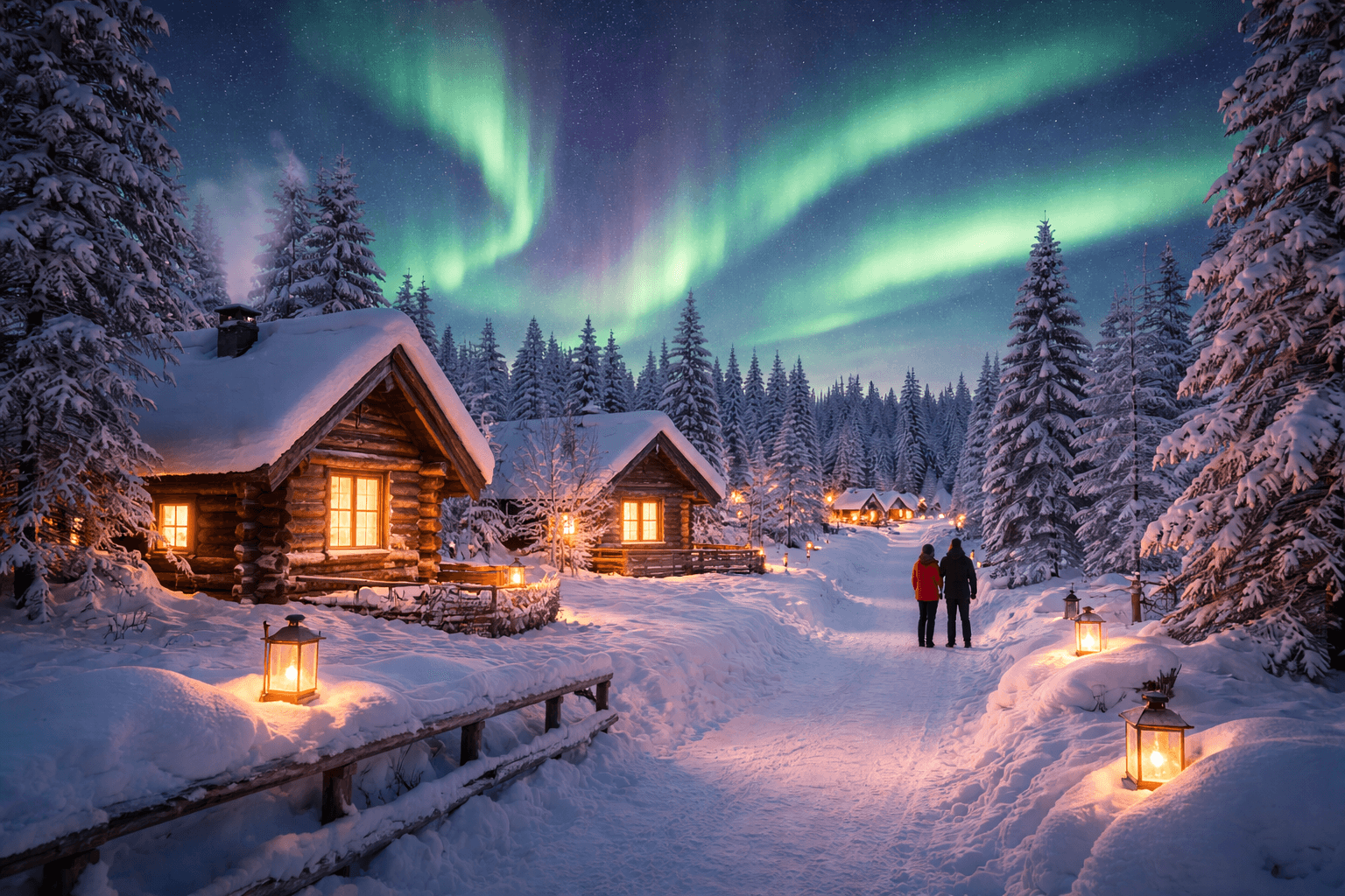 Arctic Silence, Northern Lights