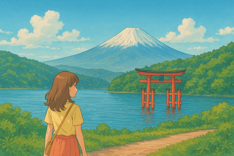 Soak in Serenity: Hakone's Hot Springs & Views