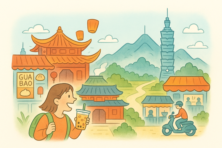 Taipei Awaits: Bright Nights, Warm Bites, Big Adventures